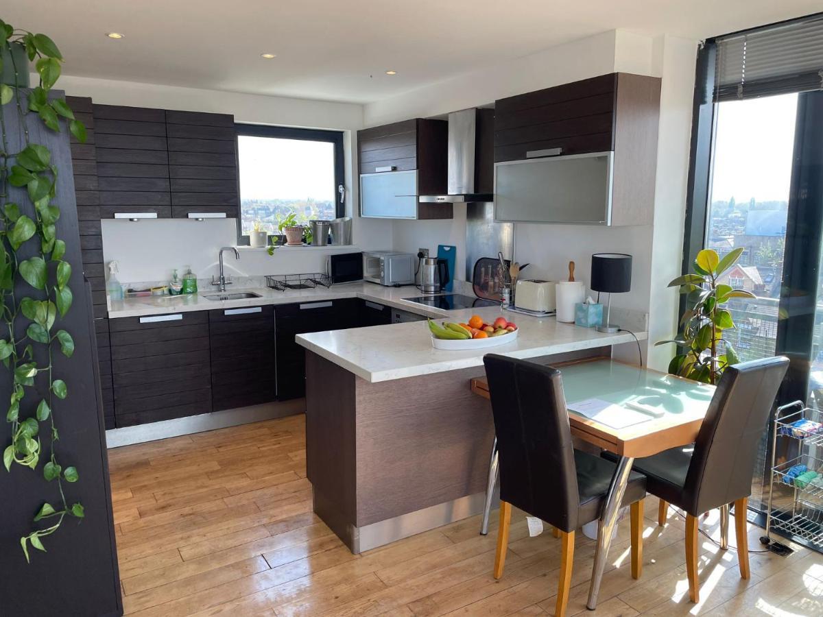 Penthouse In Battersea Amazing Views Of London Apartment Екстериор снимка