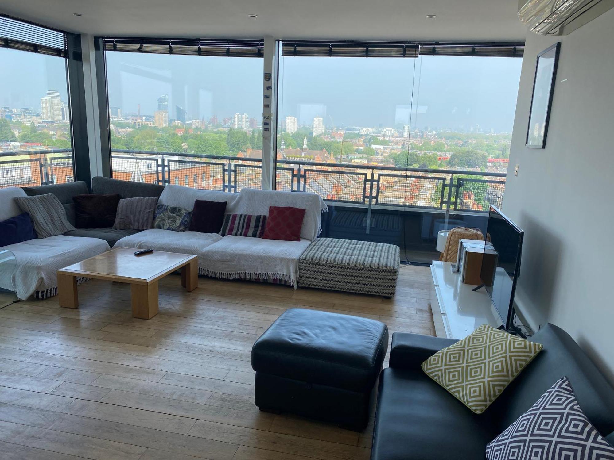 Penthouse In Battersea Amazing Views Of London Apartment Екстериор снимка