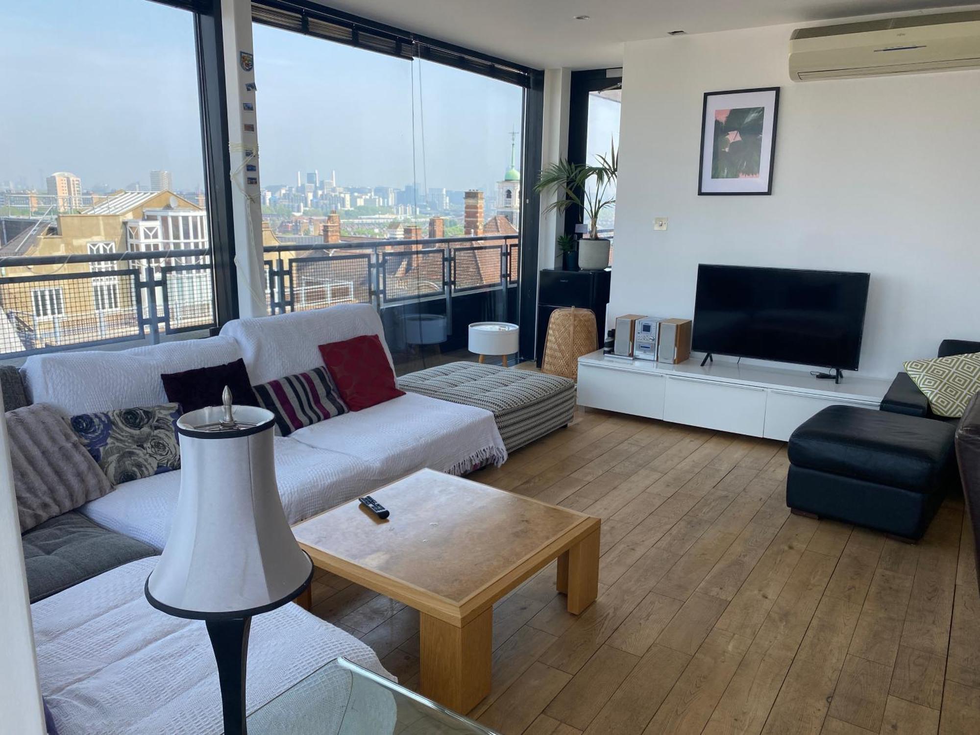 Penthouse In Battersea Amazing Views Of London Apartment Екстериор снимка
