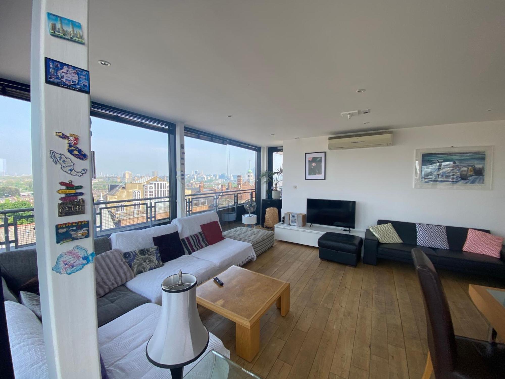Penthouse In Battersea Amazing Views Of London Apartment Екстериор снимка
