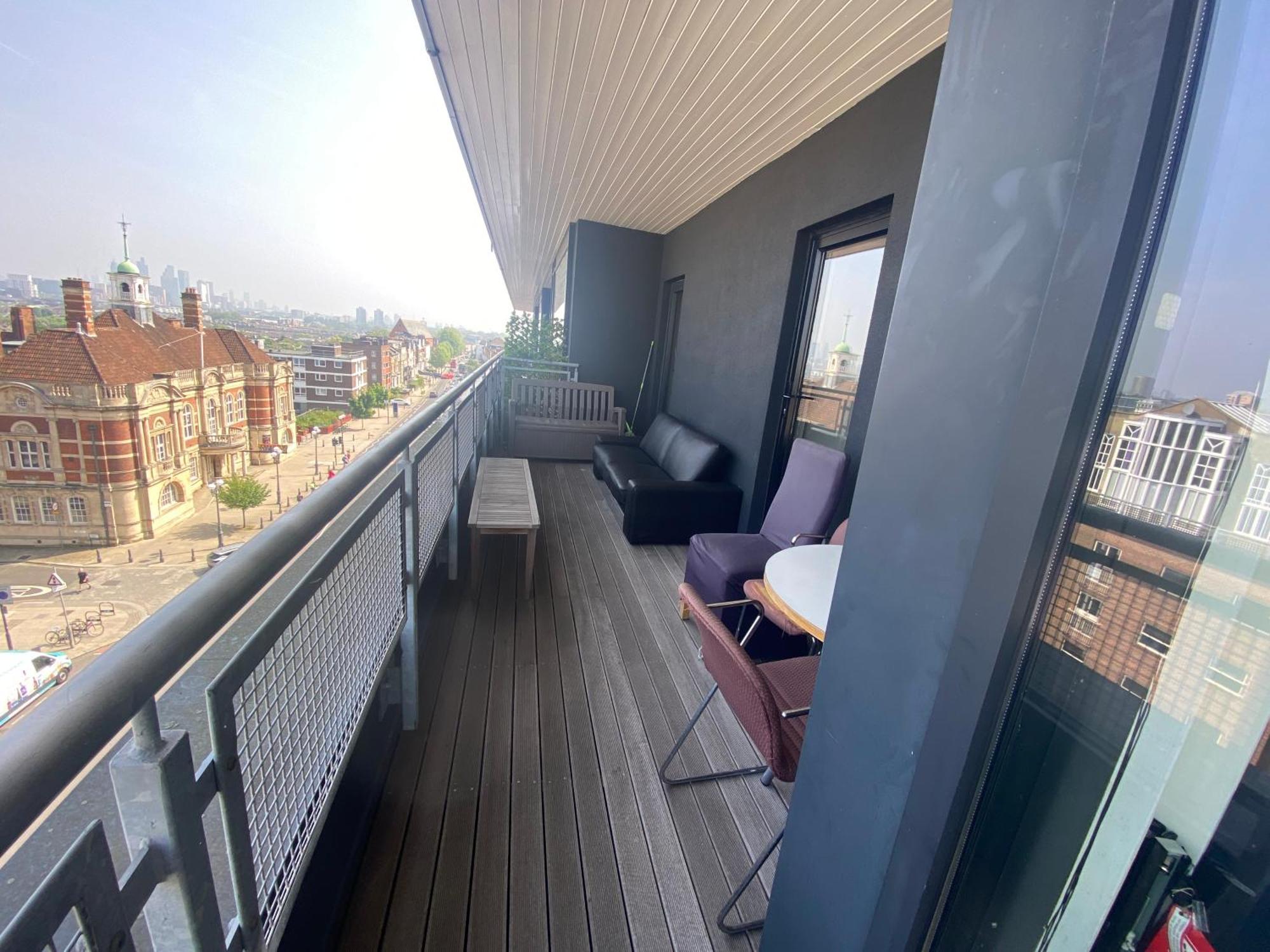 Penthouse In Battersea Amazing Views Of London Apartment Екстериор снимка
